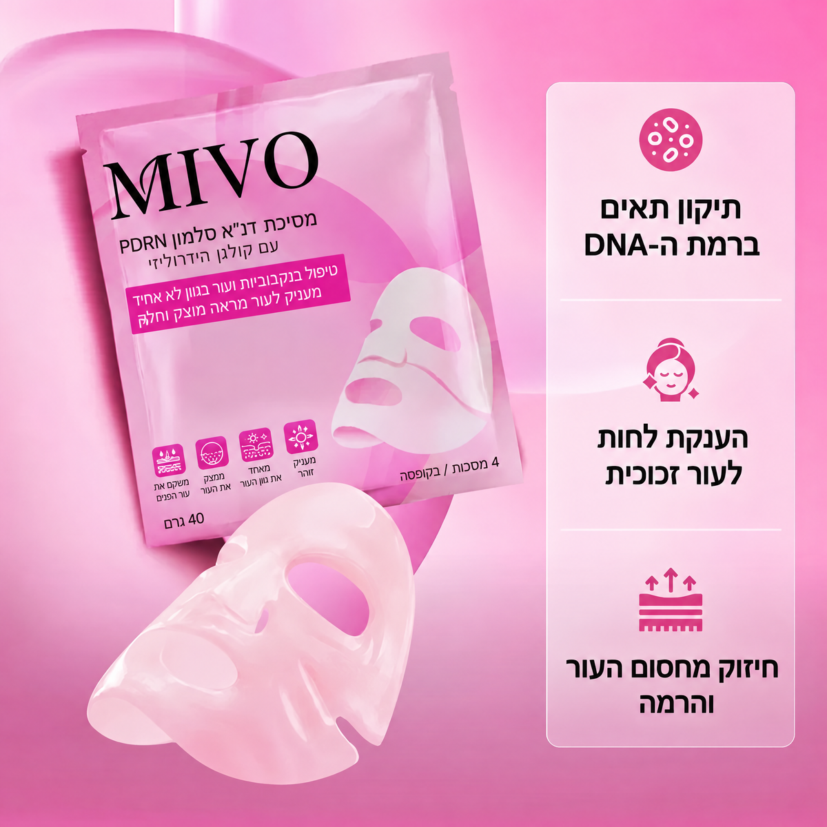PDRN מסכת סלמון